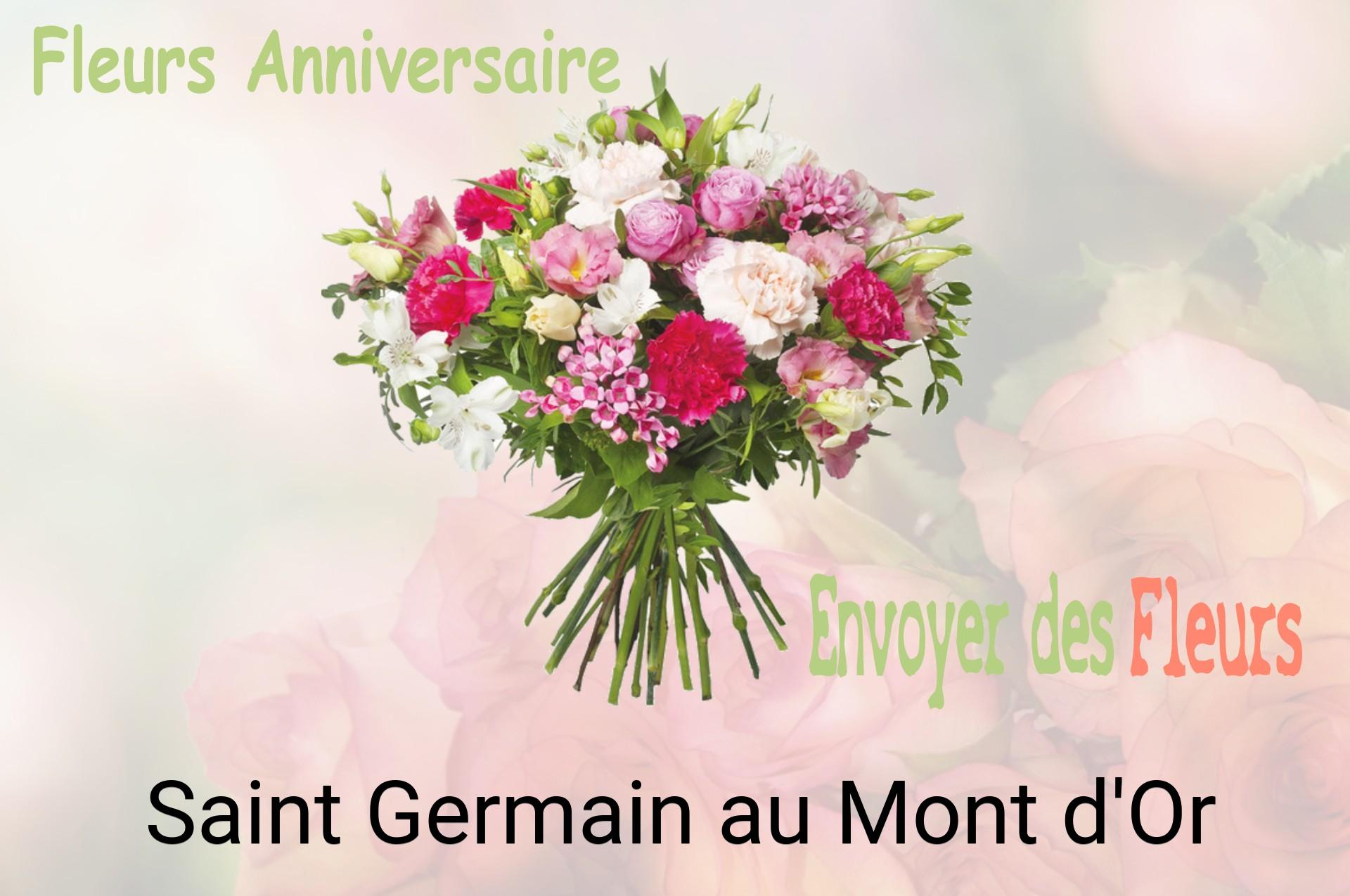 Bouquet de fleurs d’anniversaire livré à Saint-Germain-au-Mont-d'Or
